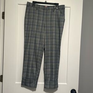 Womens plaid dress pants